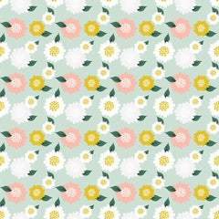 Hibiscus Cotton Fabric