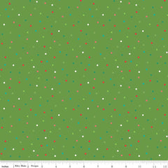 Winter Wonder <br> Dots Green