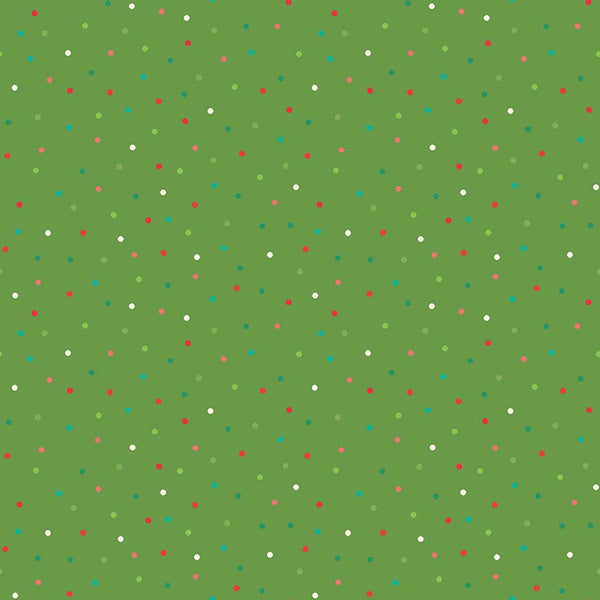 Winter Wonder <br> Dots Green