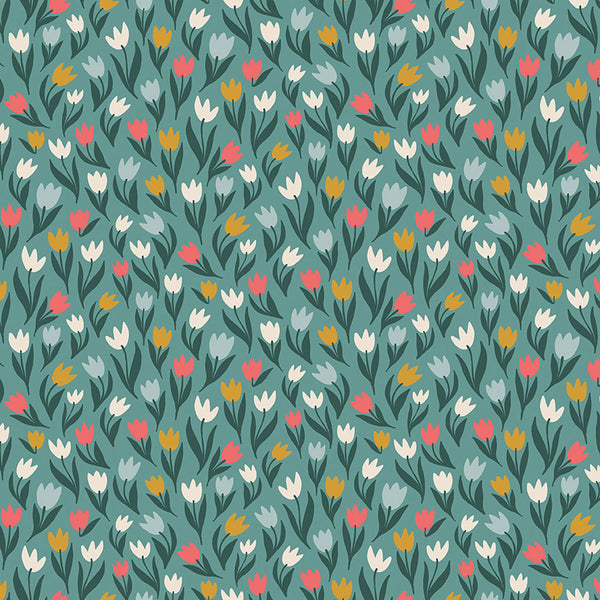 Fairy Dust <br> Tulips Lt Teal