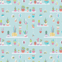 Arid Oasis Cotton Fabric