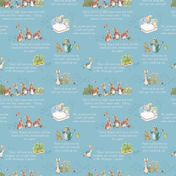 The Tale of Peter Rabbit <br> Text Blue