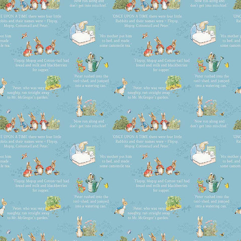 The Tale of Peter Rabbit <br> Text Blue