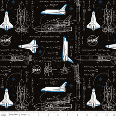 Outer Space by NASA <br> Rocket Math Black