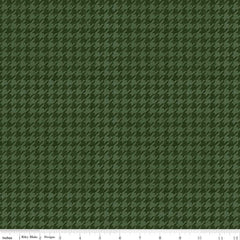 Plaids <br> Houndstooth Green