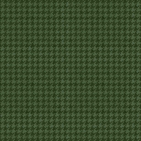 Plaids <br> Houndstooth Green