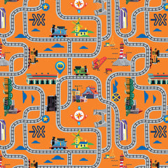 Full Steam Ahead with Thomas <br> Tracks Orange