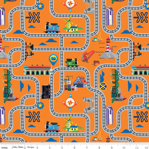 Full Steam Ahead with Thomas <br> Tracks Orange