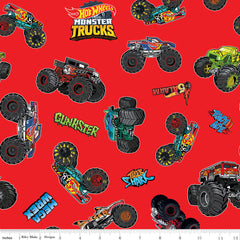 Hot Wheels Monster Trucks <br> Main Red