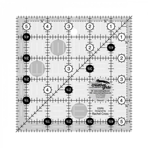 Creative Grids Quilt Ruler 5.5in Square