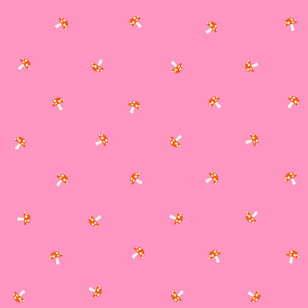 Carousel <br> Tiny Mushrooms Flamingo