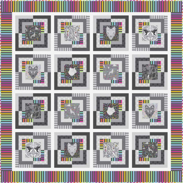 Cool Vibrations Quilt Pattern
