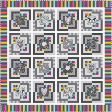 Cool Vibrations Quilt Pattern