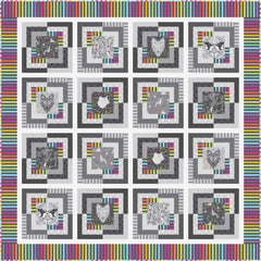 Cool Vibrations Quilt Pattern