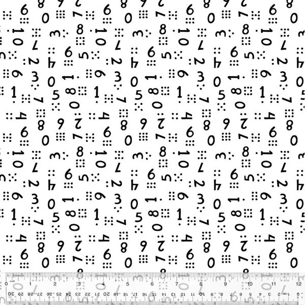 First Look <br> Counting Black on White