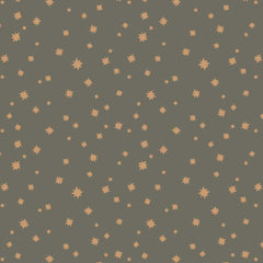Pattern of small stars on a gray background