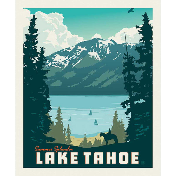 Destinations <br> Lake Tahoe Poster Panel