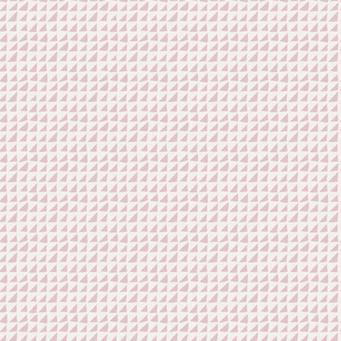 Light geometric print on an off-white background