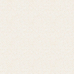 Light floral print on an off-white background