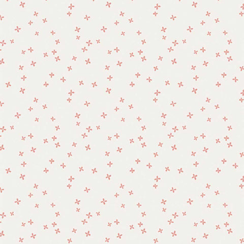 Light "x" print on an off-white background