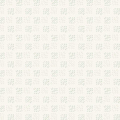 Light geometric print on an off-white background