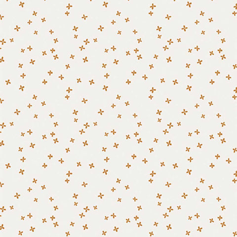 Light "x" print on an off-white background