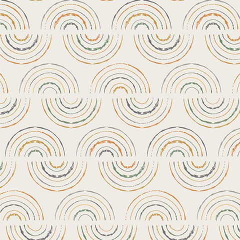Light wave print on an off-white background
