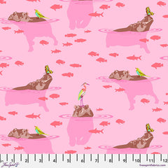 Everglow My Hippos Don't Lie Nova cotton fabric