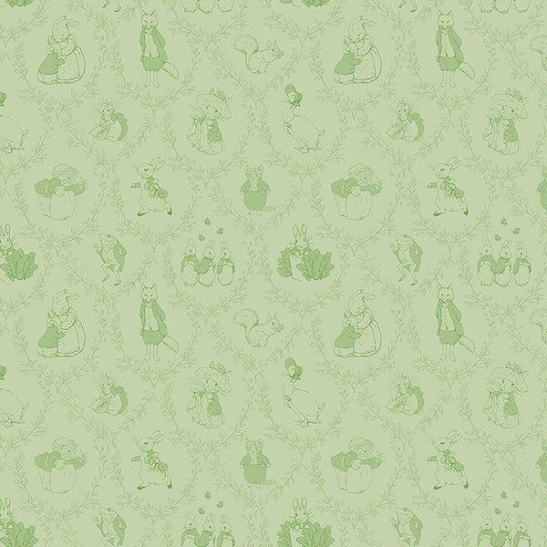 Peter Rabbit & Friends <br> Toile Fern