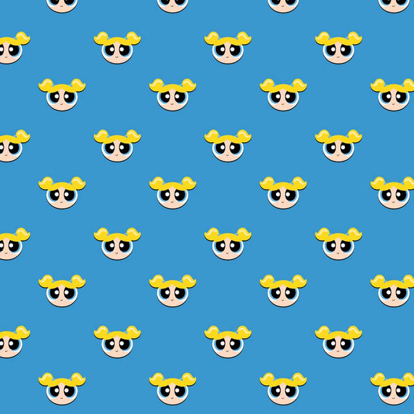 Powerpuff Girls <br> Bubbles Face Blue