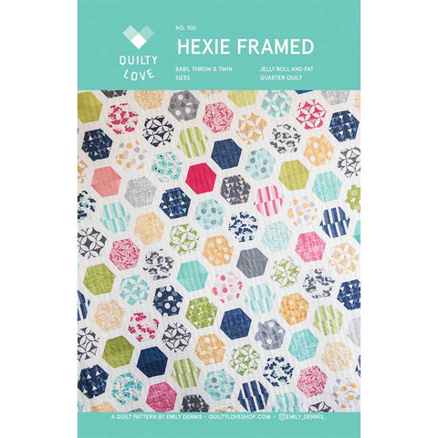 Hexie Framed Quilt Pattern