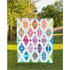 PREORDER JANUARY 2024 <br> Tula Pink <br> Queen of Diamonds <br> Block of the Month Quilt Kit #4