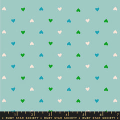 Best Day Ever <br> Hearts Turquoise