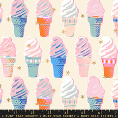 Best Day Ever <br> Ice Cream Natural Metallic