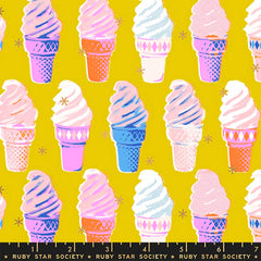 Best Day Ever <br> Ice Cream Golden Metallic