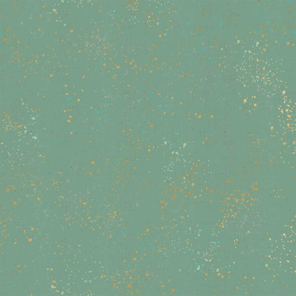 Speckled <br> Soft Aqua Metallic