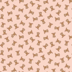 Forest Dreams Teddy Bears Creampuff Cotton Fabric