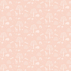 Forest Dreams Woodland Story Creampuff Cotton Fabric