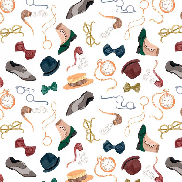 Dapper Den <br> Debonair Attire White