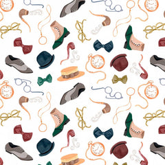 Dapper Den <br> Debonair Attire White