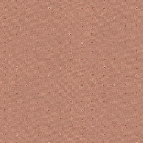 Pattern of small dots arranged in a grid on a brown background