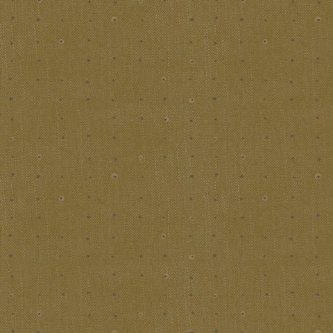 Pattern of small dots arranged in a grid on a green background