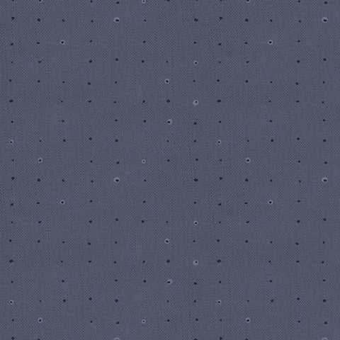 Pattern of small dots arranged in a grid on a navy blue background