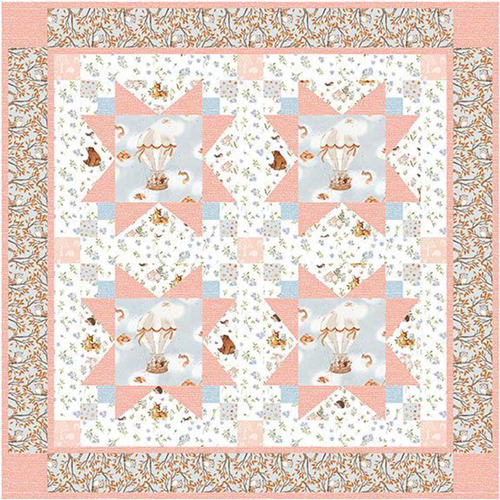 Sweet Dreams Quilt Pattern by Laureen Smith for Tourmaline & Thyme Quilts