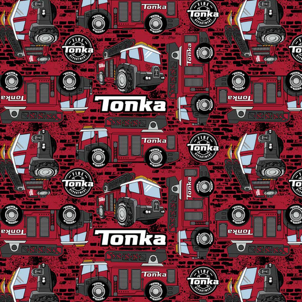 Tonka <br> Fire Trucks Red