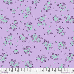 Light purple ditzy flower blender print with ruler