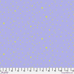 Purple background with moon and stars blender print with ruler