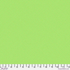 Green grid blender print with ruler