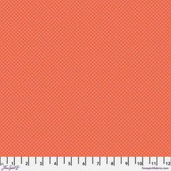 Orange grid blender print with ruler