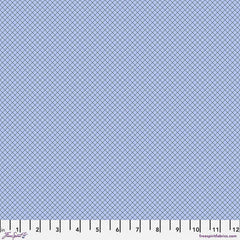 Blue grid blender print with ruler